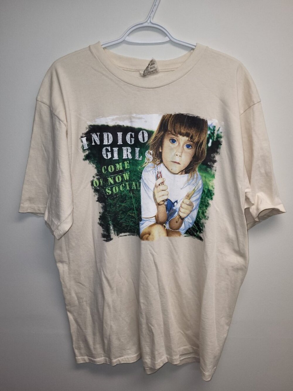 Indigo Girls Come On Now Social Tour Tee XL USA Made